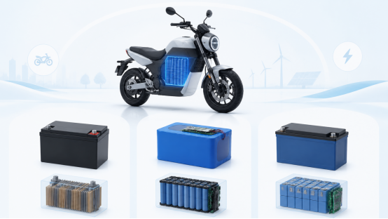 Main Types of Electric Motorcycle Batteries