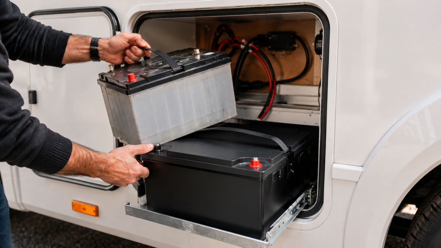 Choose the right lithium RV battery for replacing lead acid. Learn 7 checks for charger compatibility, solar setup, BMS, wiring, and off-grid power.