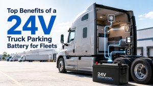 Top Benefits of a 24V Truck Parking Battery