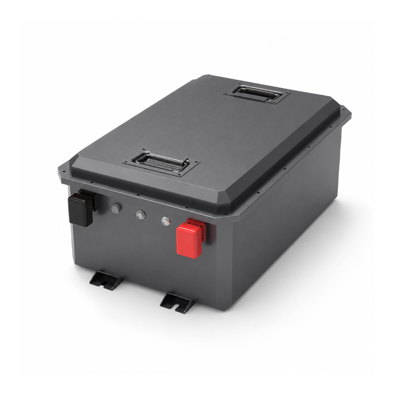 72V 105Ah forklift battery right side