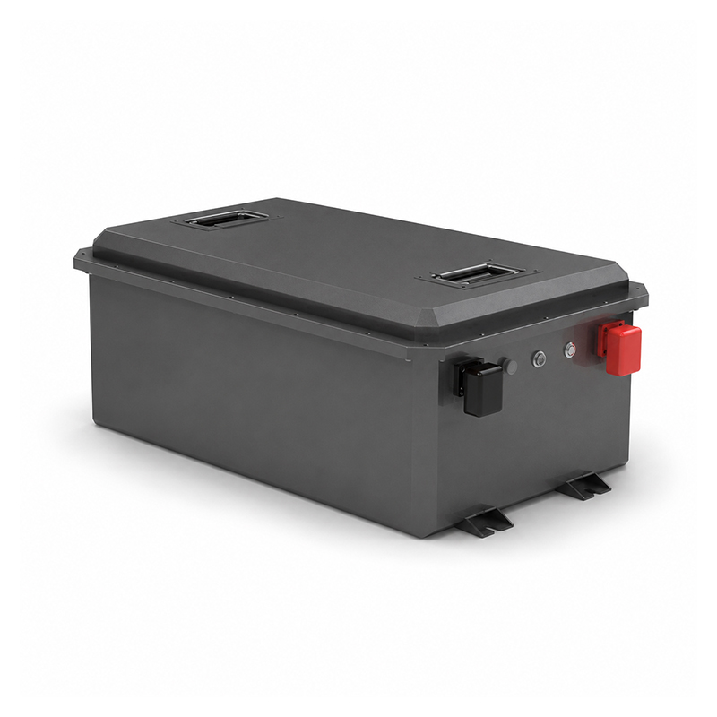 72V 105Ah forklift battery left side