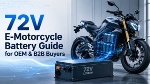 72V E-Motorcycle Battery for OEM Applications