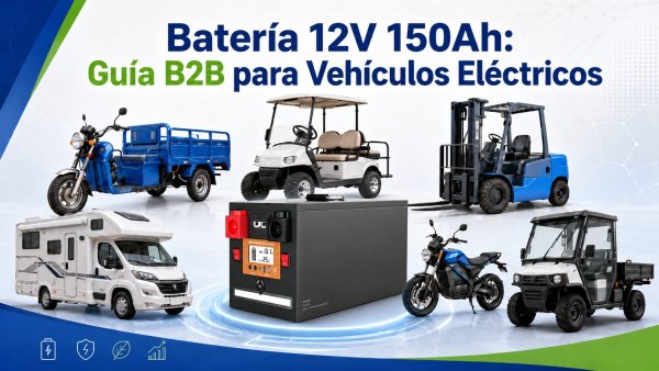 Batería 12V 150Ah para Vehículos Eléctricos
