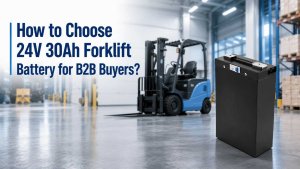 Choose 24V 30Ah Forklift Battery Guide for B2B Buyers