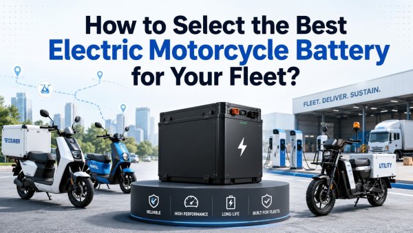 How to Select the Best Electric Motorcycle Battery for Your Fleet?