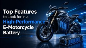 Top Features of a High-Performance E-Motorcycle Battery