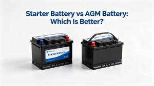 Starter Battery vs AGM Battery: Key Differences and Buying Guide