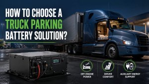 Choose a Truck Parking Battery Solution for Different Truck Applications