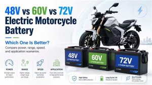 48V vs 60V vs 72V Electric Motorcycle Battery voltage