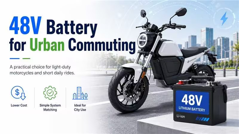 48V Electric Motorcycle Battery
