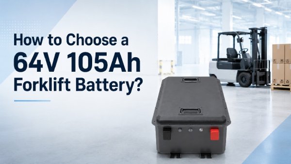 how to choose a 64V 105Ah forklift battery guide