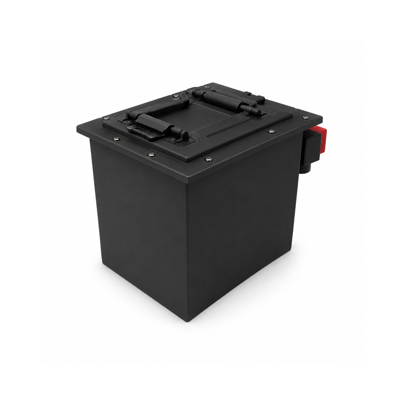 12V 400Ah lithium marine battery right side