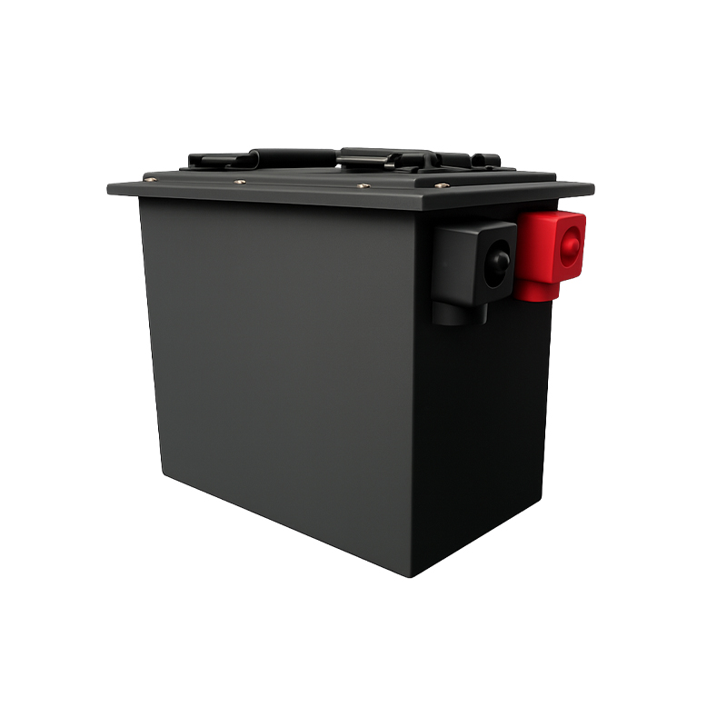 12V 400Ah lithium marine battery left side