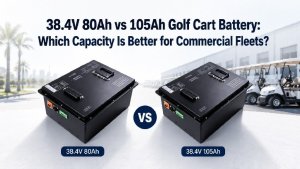 38.4V 80Ah vs 105Ah Golf Cart Battery Guide