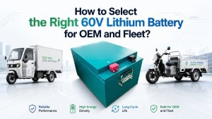 60V Lithium Battery Selection for OEM Fleets