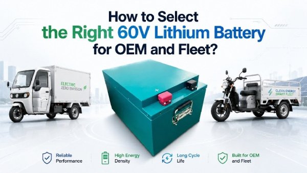 60V Lithium Battery Selection for OEM Fleets