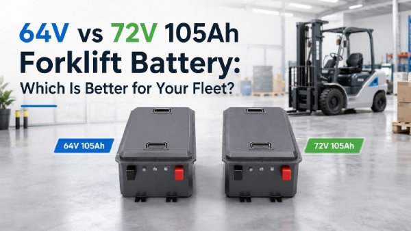 64V vs 72V 105Ah forklift battery guide