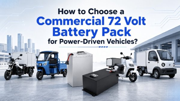 72 Volt Battery Pack Selection Guide