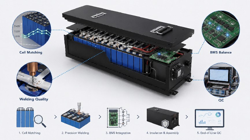72 Volt Battery Pack Thermal Management