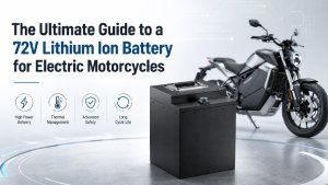 72V lithium ion battery guide for motorcycles