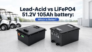 Lead-Acid vs LiFePO4 51.2V 105Ah Battery Guide