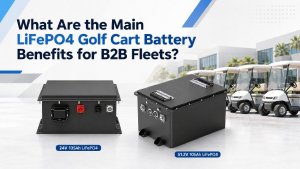 LiFePO4 golf cart battery benefits cover
