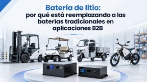 Bateria de litio en aplicaciones B2B