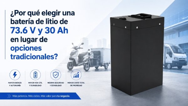 batería de litio de 73.6 V y 30 Ah B2B