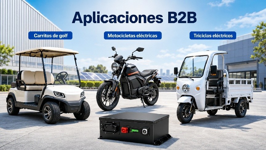 Bateria de litio para movilidad comercial B2B