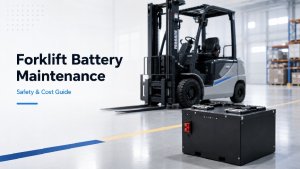Forklift Battery Maintenance Safety and Cost Guide