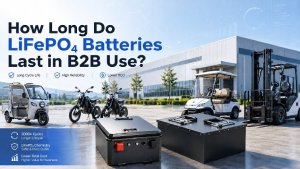 How Long Do LiFePO4 Batteries Last in B2B Use