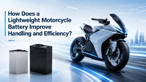 Lightweight Motorcycle Battery for Handling and Efficiency