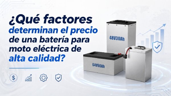 Precio de batería para moto eléctrica: guía