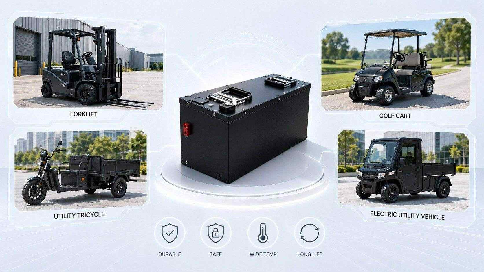 Utility Vehicle Battery Applications