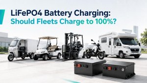 LiFePO4 Battery Charging for Commercial Fleets