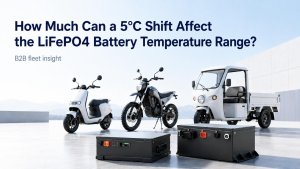 LiFePO4 Battery Temperature Range for B2B Fleets