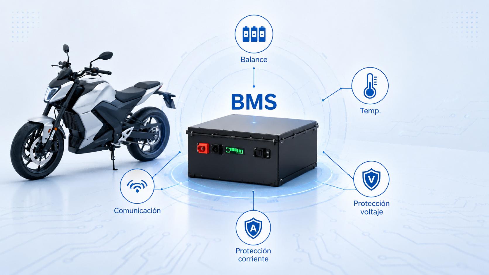 Baterías de ion de litio con BMS inteligente