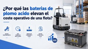 baterias de plomo acido y coste operativo de flota
