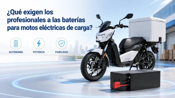 baterías para motos eléctricas de carga: portada