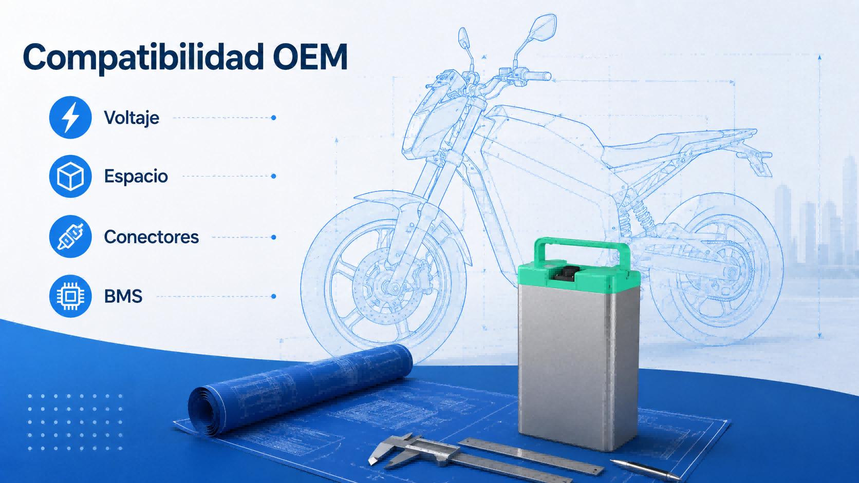 BMS para baterías de litio en integración OEM