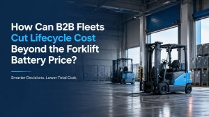 Forklift Battery Price Lifecycle Cost Guide
