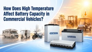 High Temperature Battery Capacity in Commercial Vehicles