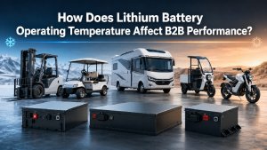 Guide to lithium battery operating temperature