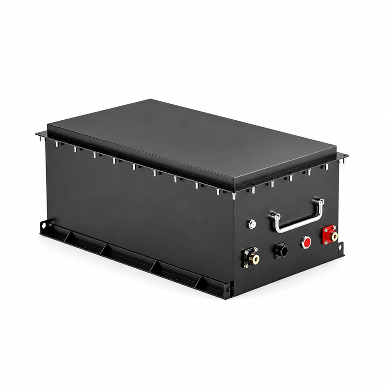 51.2V marine lithium battery right side