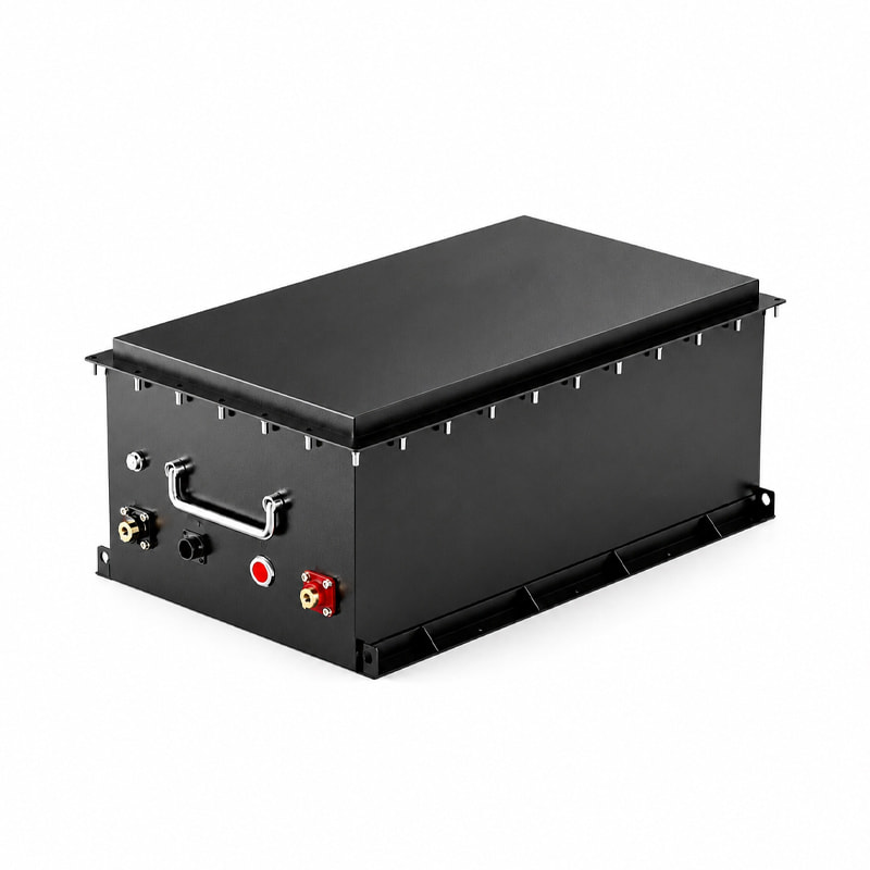 51.2V marine lithium battery left side
