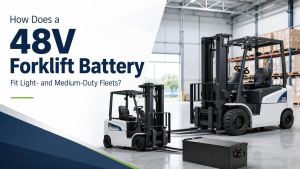 48v forklift battery fleet application guide