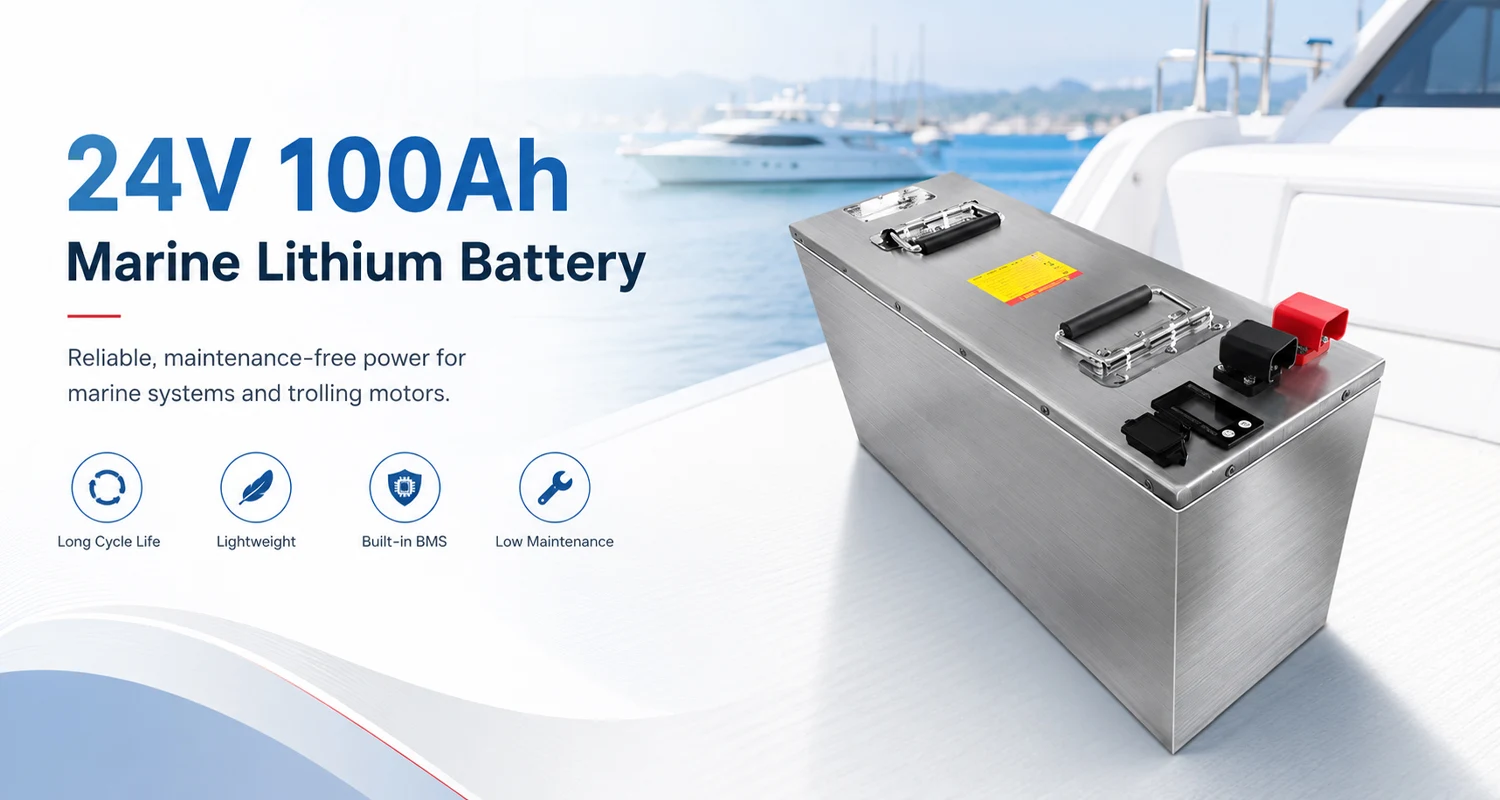 24V 100Ah Trolling Motor Battery Overview