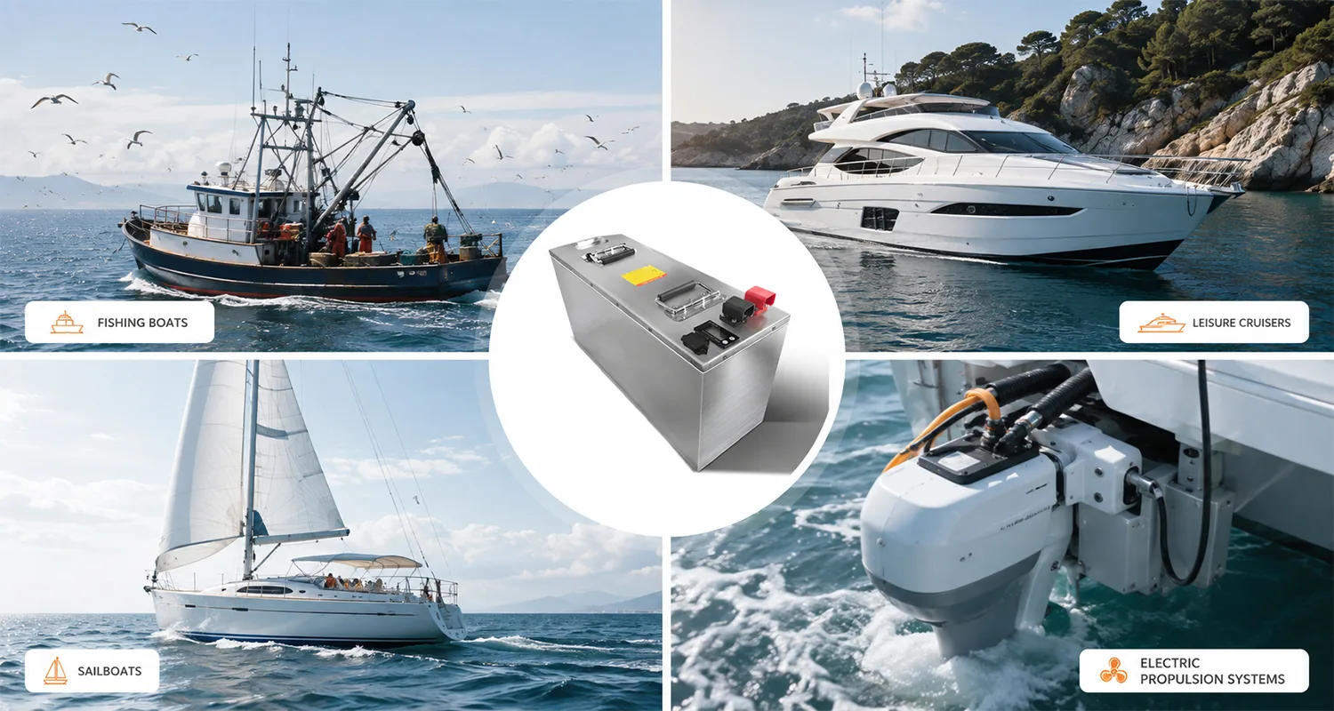 72V Marine Lithium Battery Applications
