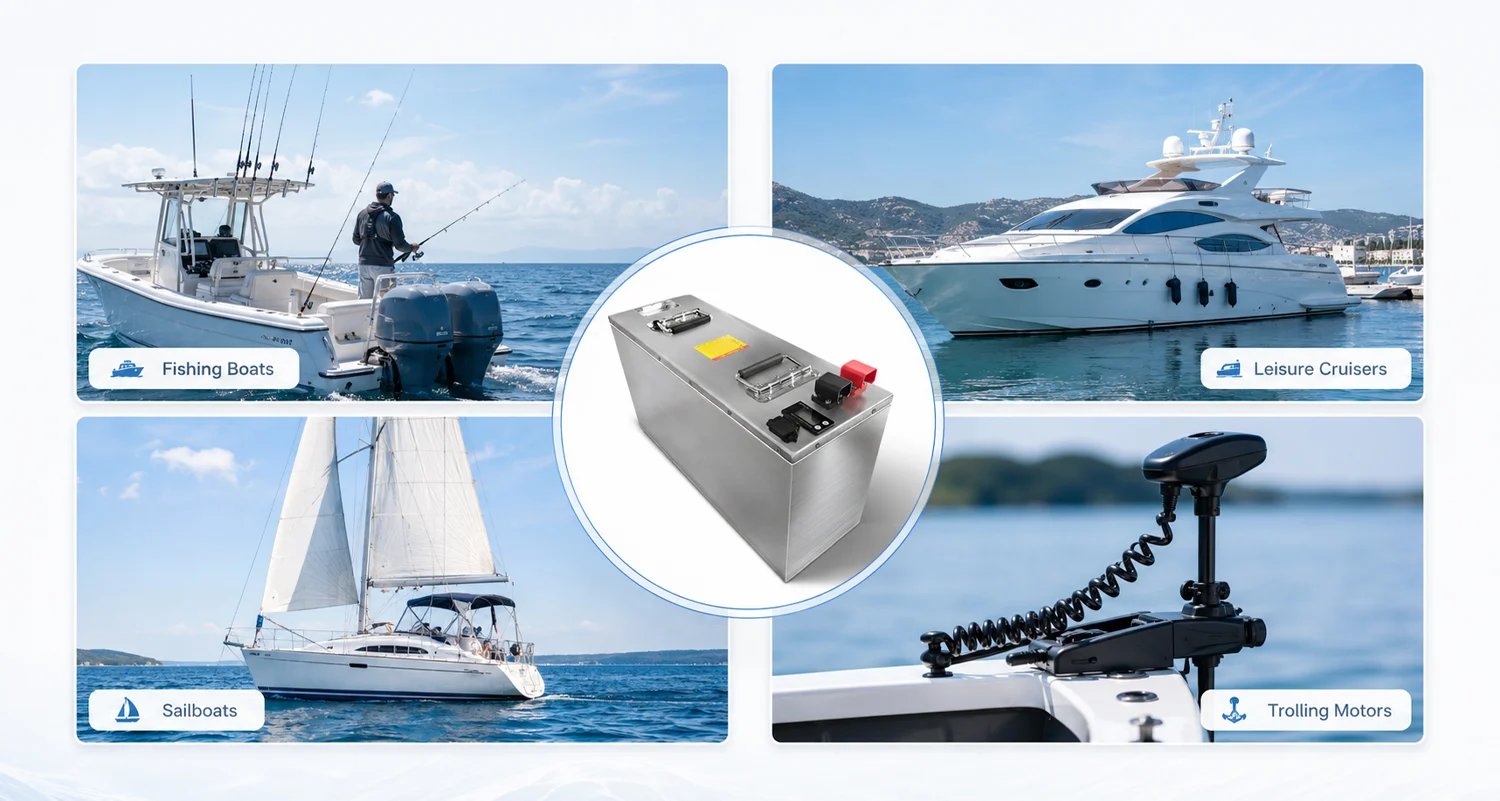 24V 100Ah Trolling Motor Battery Applications