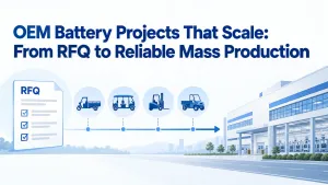 OEM Battery Project From RFQ to Mass Production